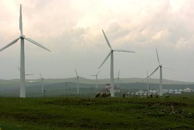 圖文:內蒙古打造輝騰錫勒大型風電基地